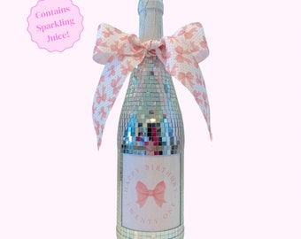 Bow Pattern Disco Bottle