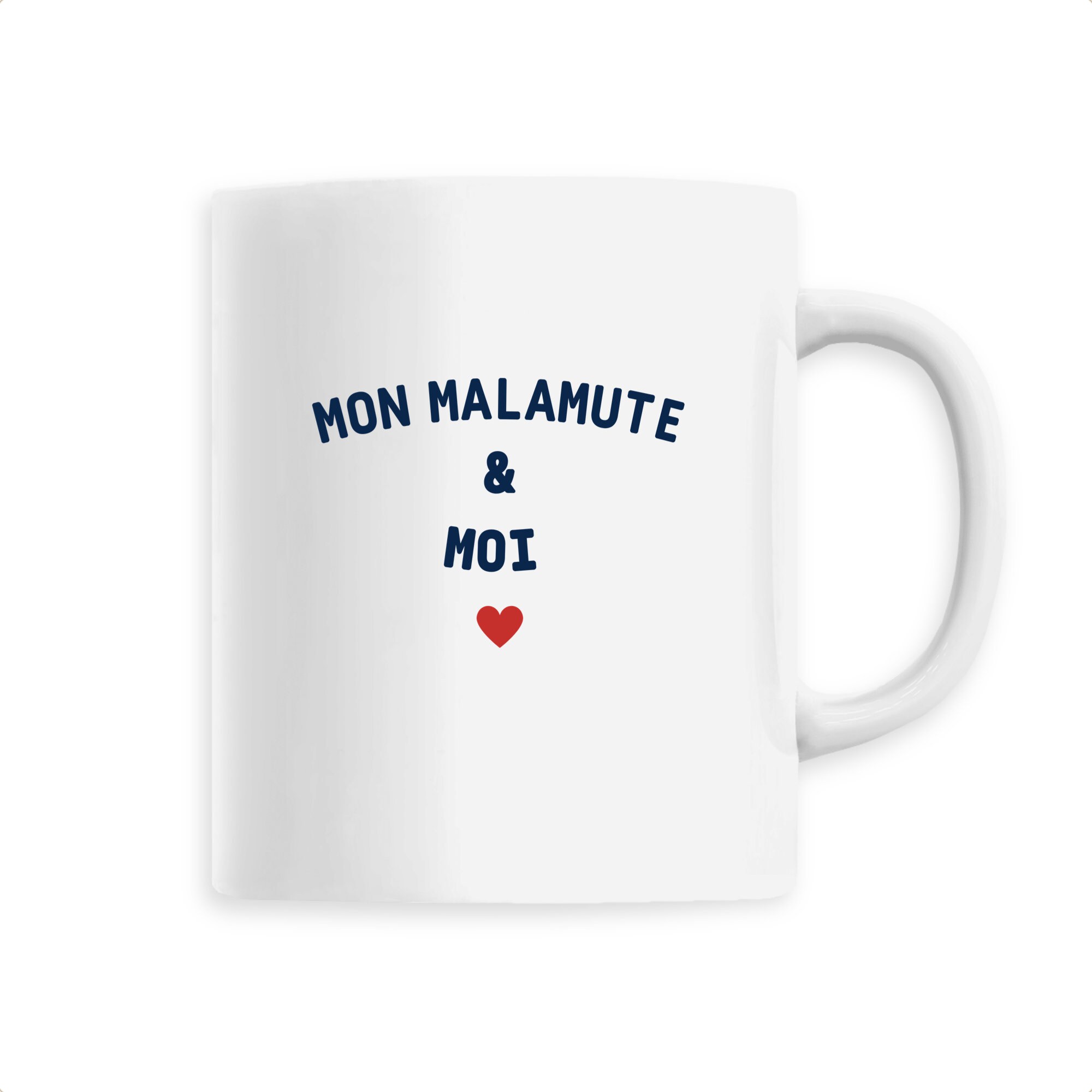 Mug Céramique Personnalisé - Mon Malamute