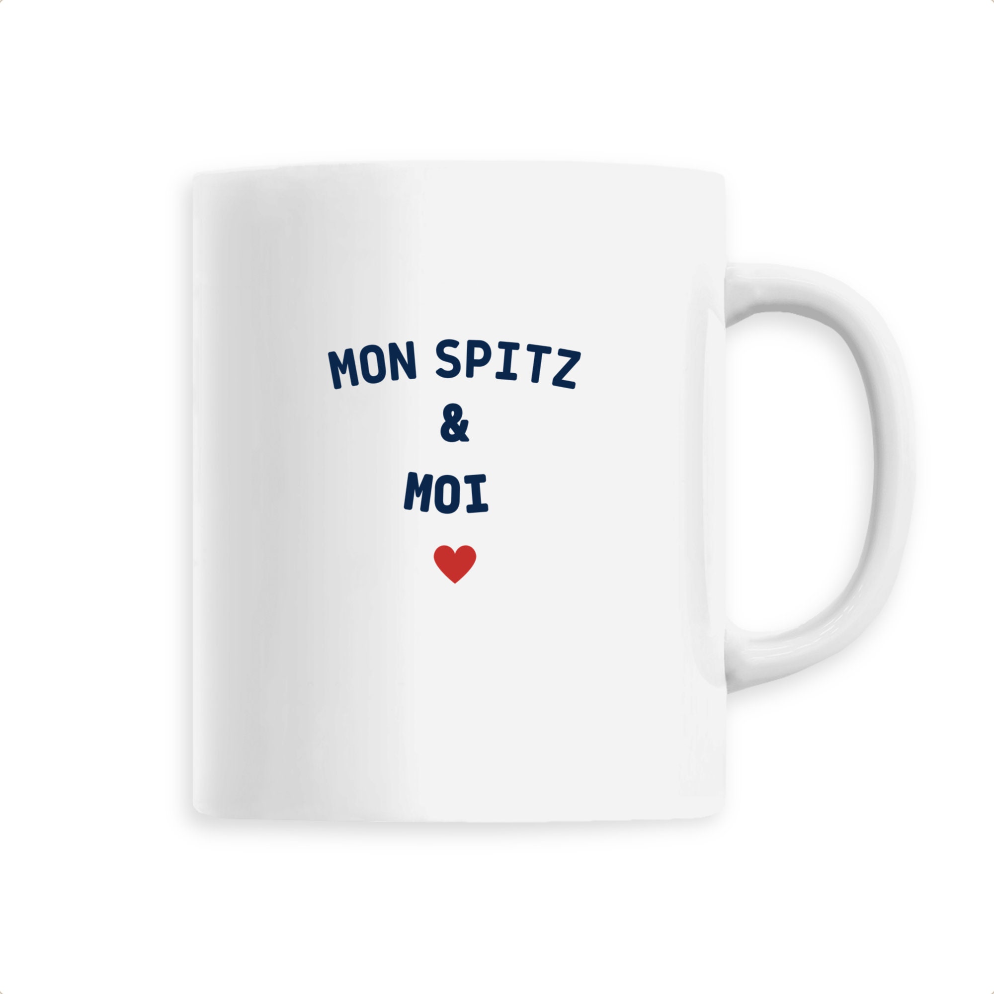 Mug Céramique Personnalisé - Mon Spitz