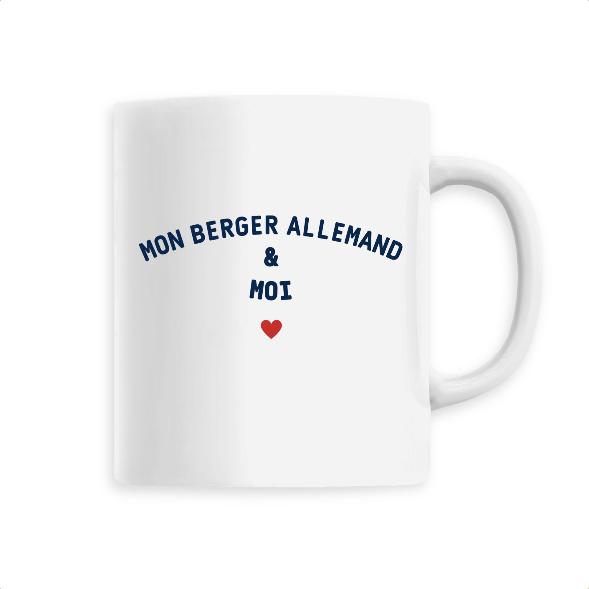 Mug Céramique Personnalisé - Mon Berger Allemand
