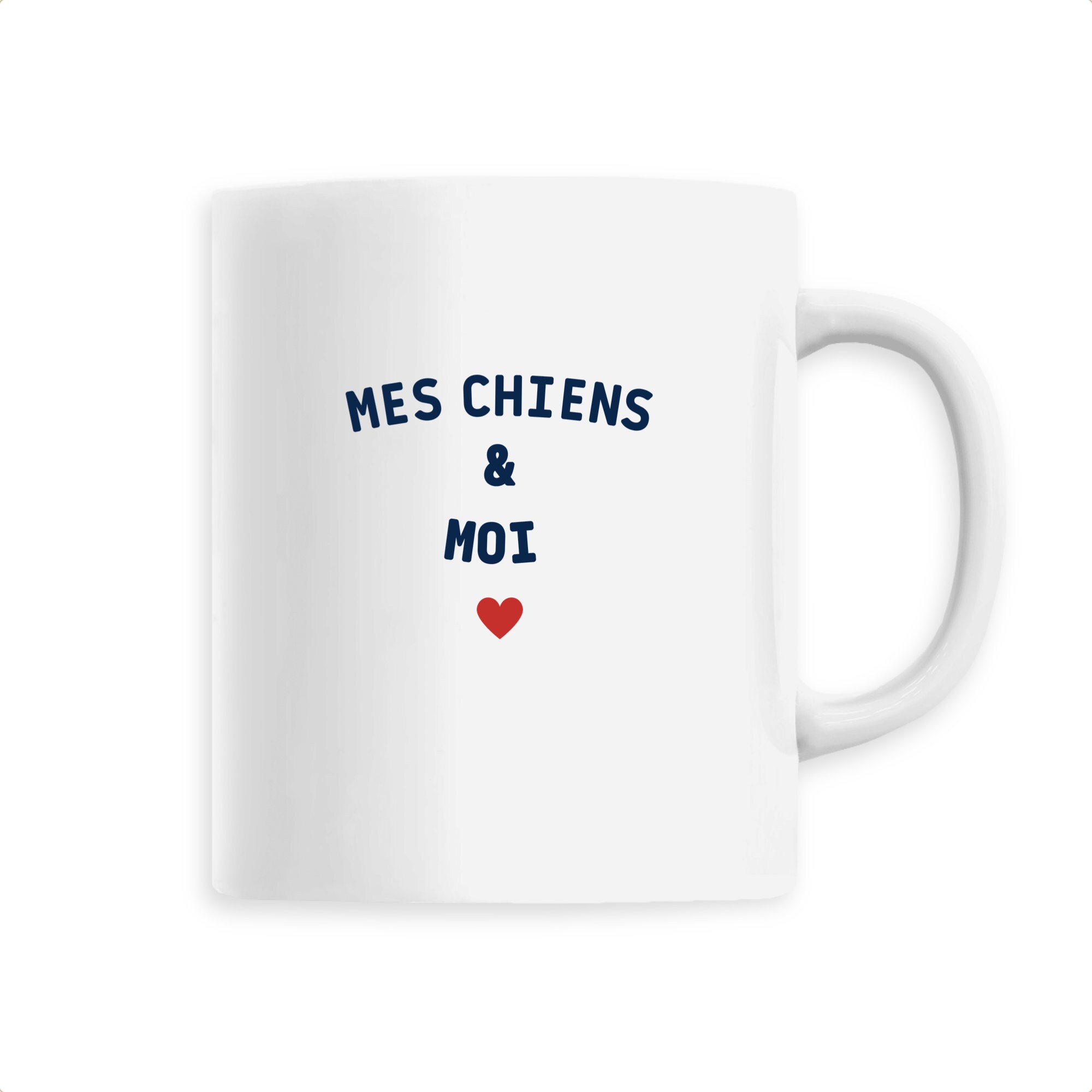 Mug Céramique Personnalisé - Mes Chiens