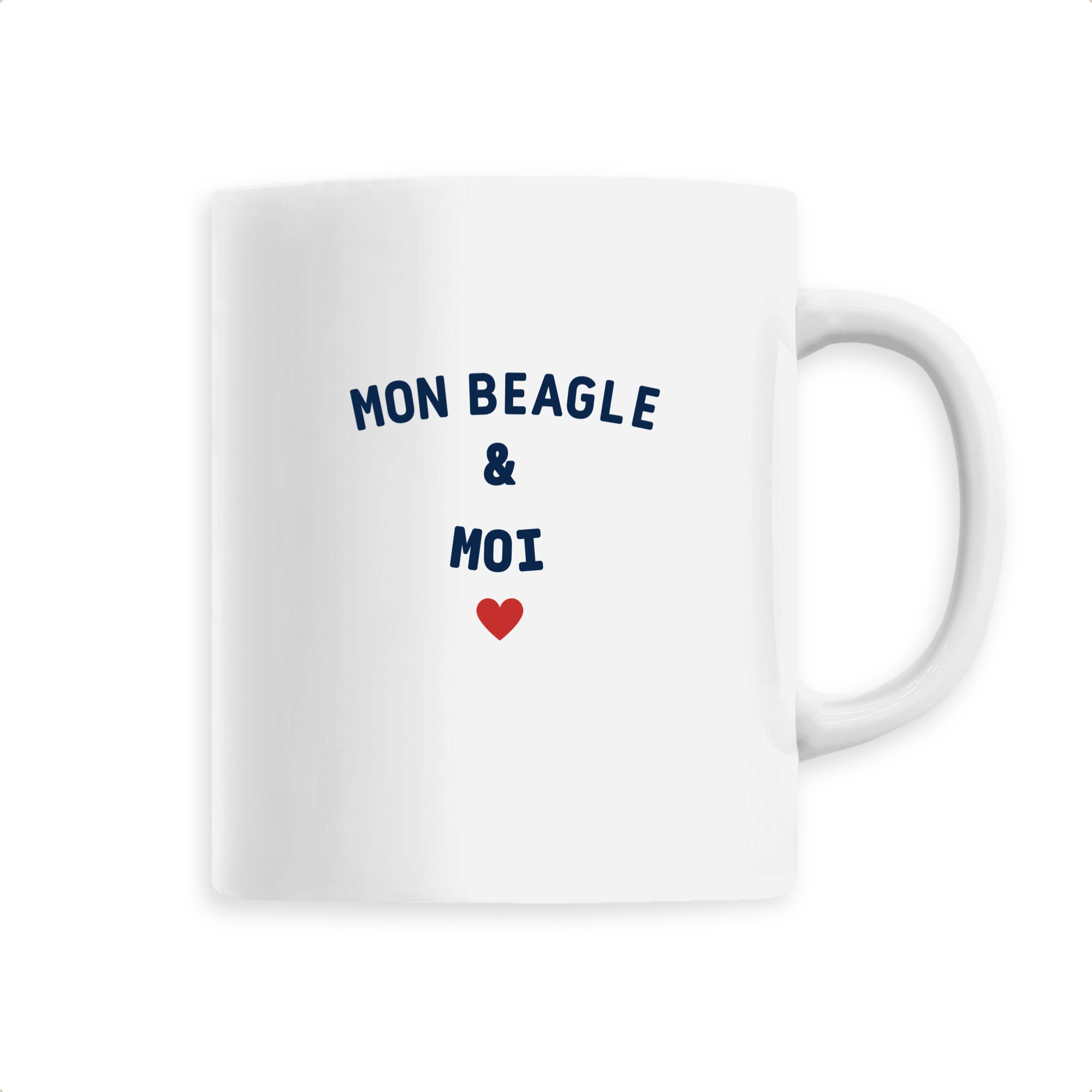 Mug Céramique Personnalisé - Mon Beagle