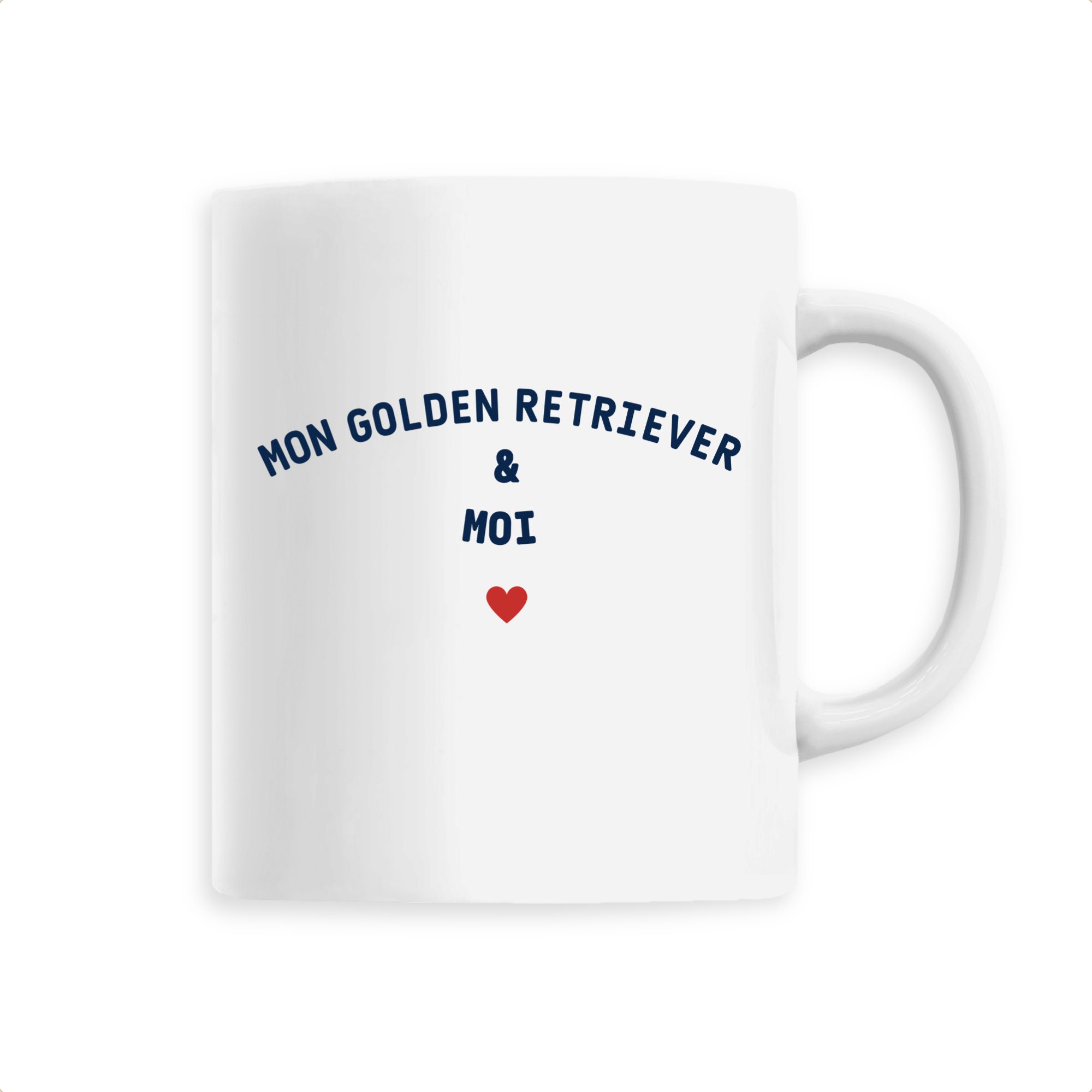 Mug Céramique Personnalisé - Mon Golden Retriever