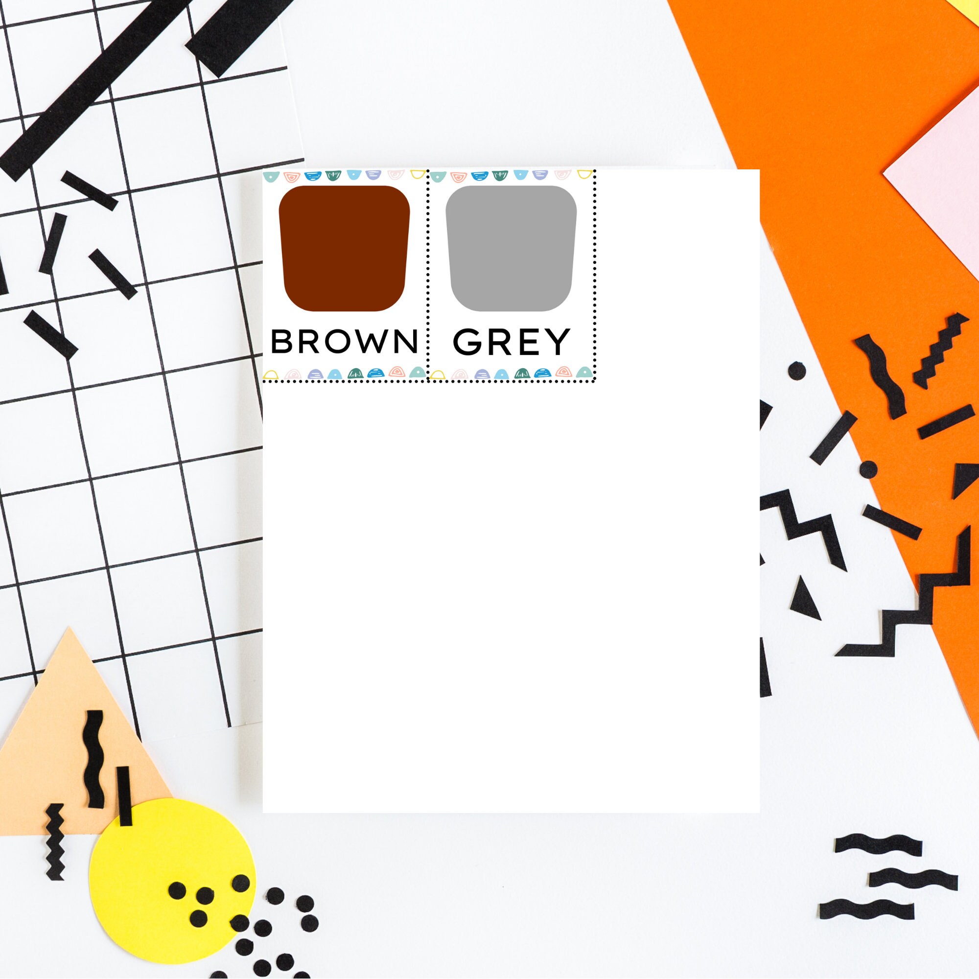 Preschool Colors Flash Cards Digital Printable for Kids | Colours | 11 ...