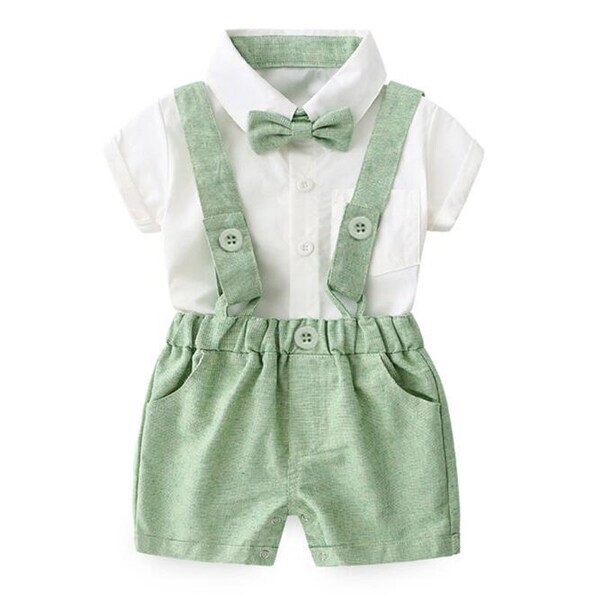 Baby Boy Tie Outfit Etsy