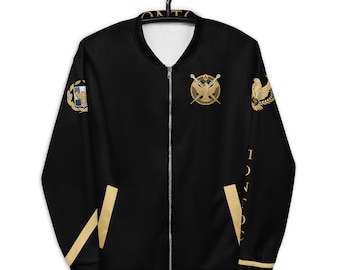 Pontos, Pontian Eagle Greek Pride | We will never forget Bomber Jacket | Unisex