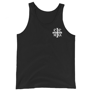 Orthodox ICXCNIKA CROSS Christogram Unisex Tank Top