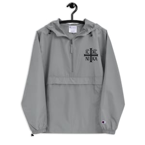 ICXCNIKA CROSS Embroidered Champion Packable Jacket