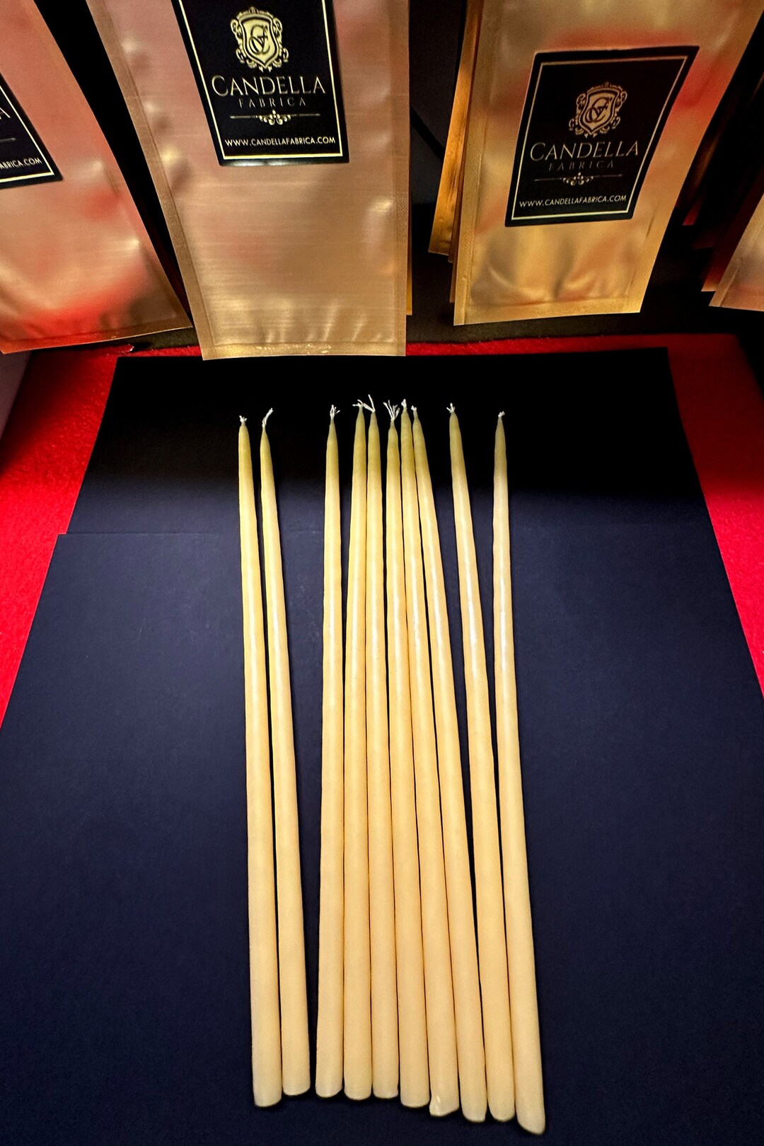 Taper Candles 25cm X 8mm Wholesale Bulk Buy Australian Etsy