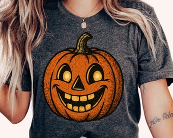 Jack O Lantern Png, Retro Halloween Png, Pumpkin Face Png for Halloween, Halloween Sublimation File, Midnight Halloween Png Spooky Pumpkin