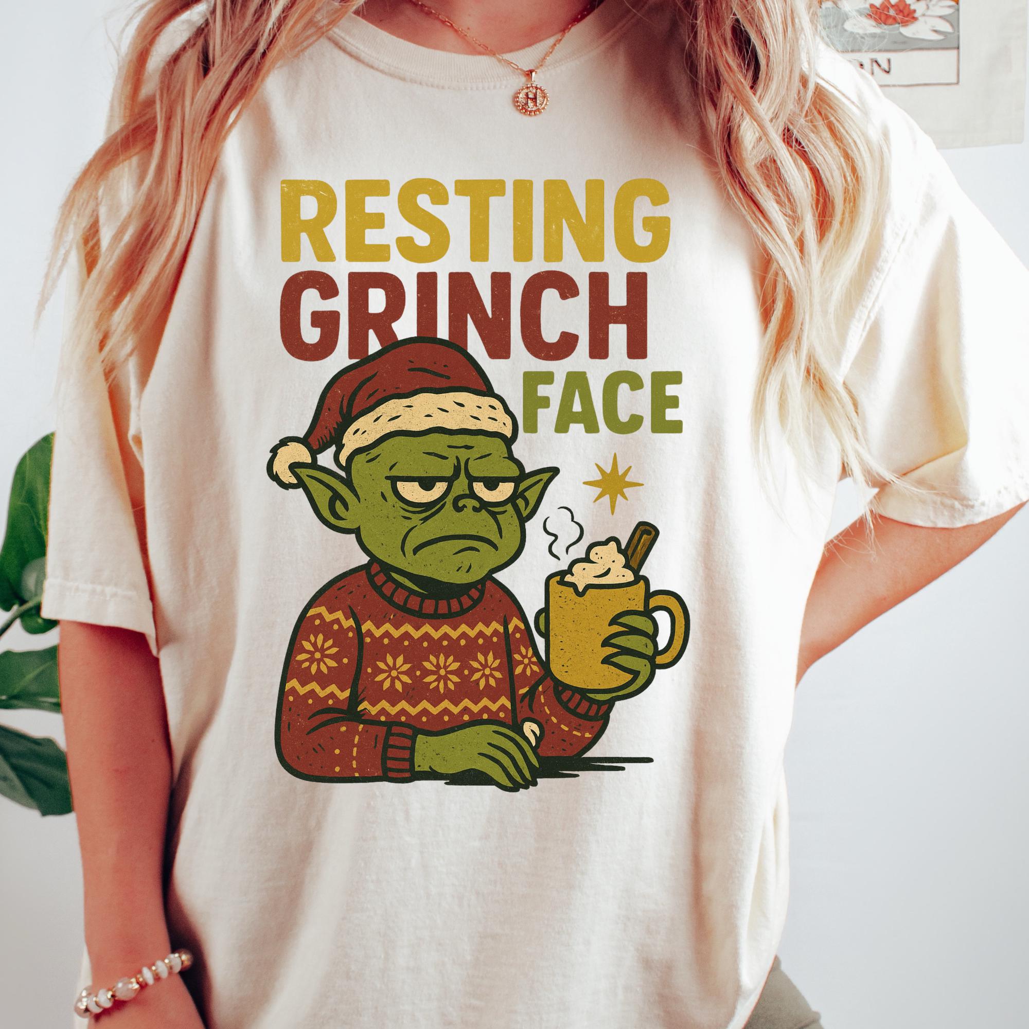Xmas Grumpy Grumpy Christmas Png Funny Christmas Png for Printing, Overstimulated ...