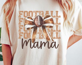 Football Mama Png, Football Coquette Bow PNG, Football Bow png, Football Mom Png, Football Mom Png, Game Day Sublimation Designs, Sports png