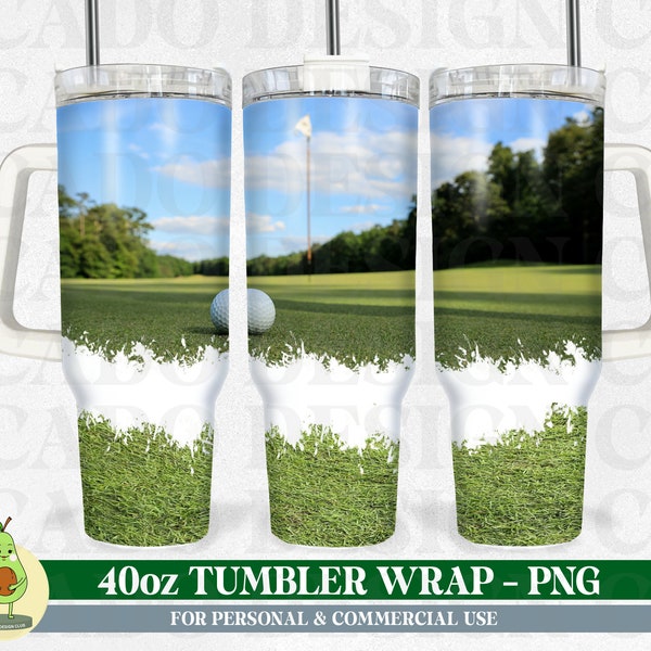 40oz Golf Tumbler Wrap, Golfing Tumbler Wrap Design, Fathers Day Tumbler Wrap PNG, 40oz Tumbler Sublimation Design, Tumbler With Handles PNG