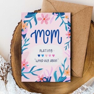 Funny Mothers Day Card | Mothers Day Card Funny | Mothers Day Card from Daughter | Quirky Cards