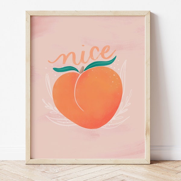 Peach Bathroom Etsy