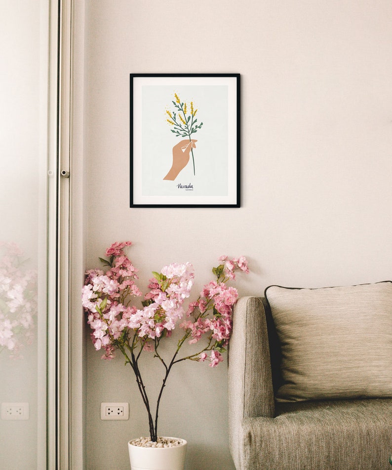 State of Nevada State Flowers Sagebrush Native Wildflower Home Decor Etsy