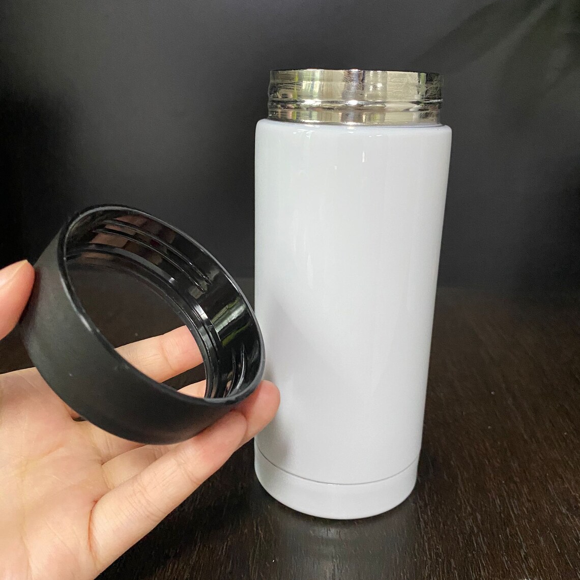 12 oz. Slim Can Sublimation Koozie Etsy