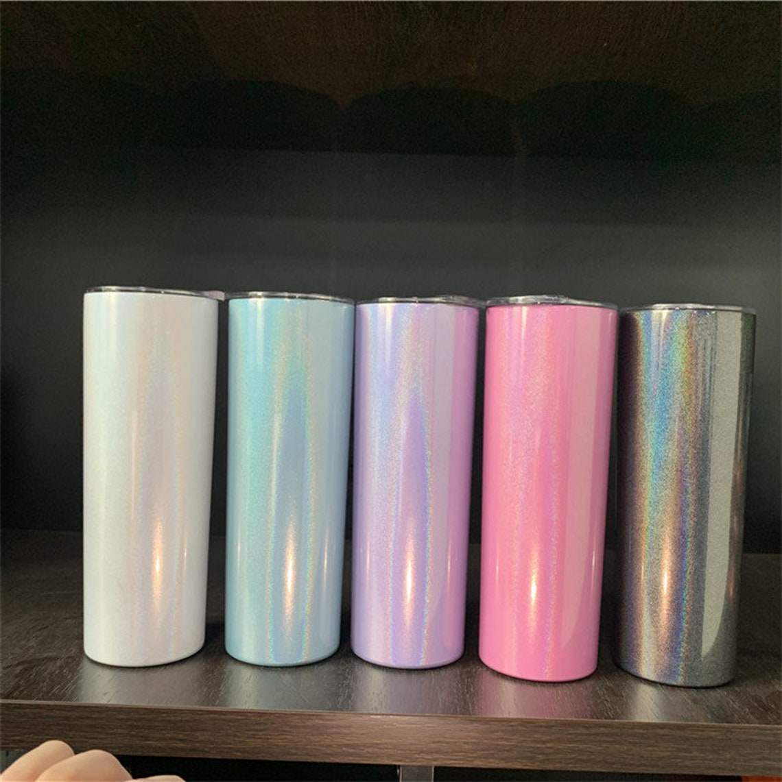 20 oz. Shimmer Sublimation Tumblers Etsy