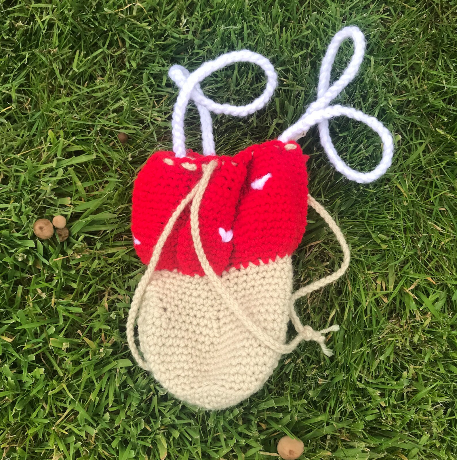 Crochet Mushroom Bag PDF PATTERN ONLY Etsy