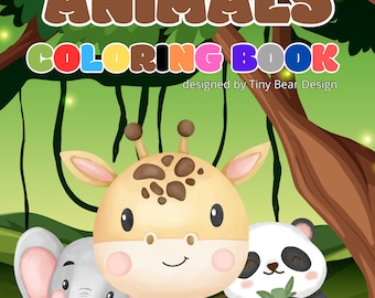 Schattige dieren kleurboek deel 2