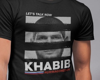 Khabib Nurmagomedov Parlons maintenant MMA Unisex T-Shirt