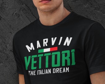 Marvin Vettori Le T-Shirt graphique unisexe de rêve italien MMA