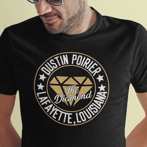 Dustin Poirier Le T-Shirt graphique unisexe Diamond MMA image 1