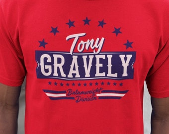 T-shirt grafica Tony Gravely MMA Unisex