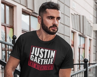 Justin Gaethje Shirt - Etsy
