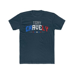 Tony Gravely USA MMA Unisex Graphic T-Shirt Solid Midnight Navy