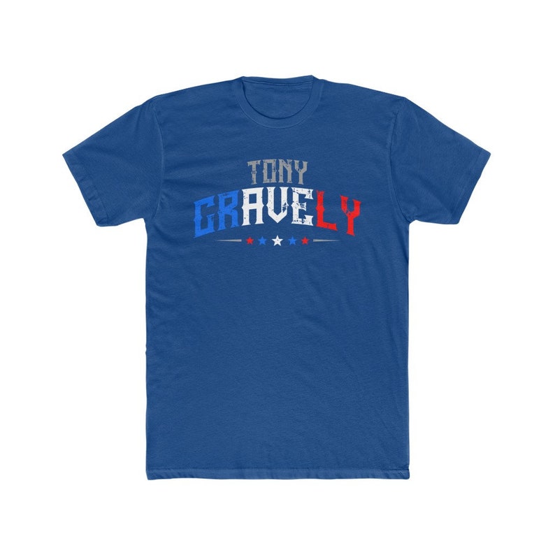 Tony Gravely USA MMA Unisex Graphic T-Shirt Solid Royal