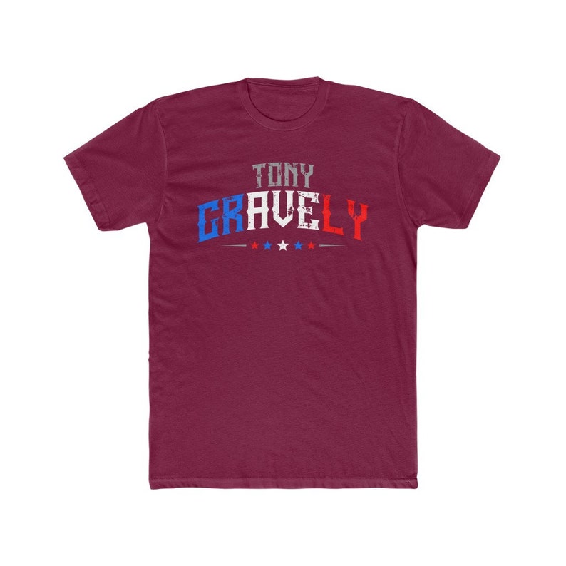 Tony Gravely USA MMA Unisex Graphic T-Shirt Solid Cardinal Red