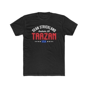 Sean Strickland Tarzan MMA Unisex Graphic T-Shirt Solid Black