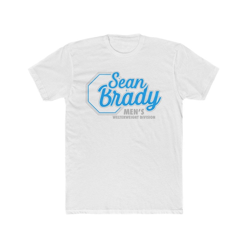 Sean Brady Welterweight MMA Unisex Graphic T-Shirt Solid White