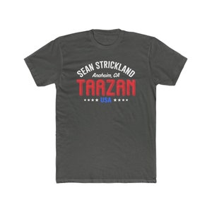 Sean Strickland Tarzan MMA Unisex Graphic T-Shirt Solid Heavy Metal