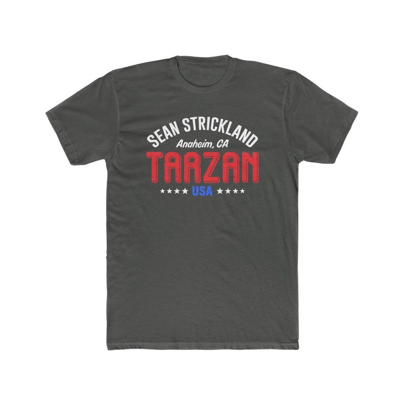 Sean Strickland Tarzan MMA Unisex Graphic T-Shirt Solid Heavy Metal