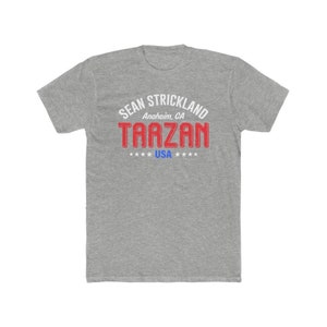 Sean Strickland Tarzan MMA Unisex Graphic T-Shirt Heather Grey