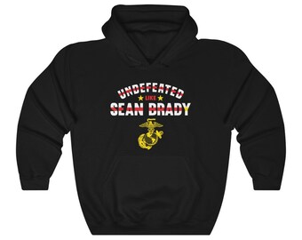 Undefeated Like Sean Brady MMA Unisex Graphic Hoodie