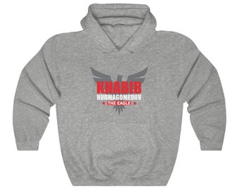 Khabib Nurmagomedov Le Sweat à capuche unisexe Eagle MMA