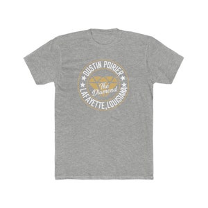 Dustin Poirier Le T-Shirt graphique unisexe Diamond MMA Heather Grey