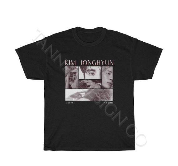 【祝開店！大放出セール開催中】 Jonghyun Shirt, Jonghyun T-shirt, Shinee Shirt, Shinee T アイドル