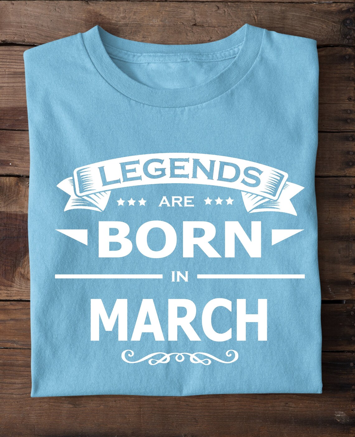 Custom March Birthday Gift Personalized Birthday Tshirt for Etsy