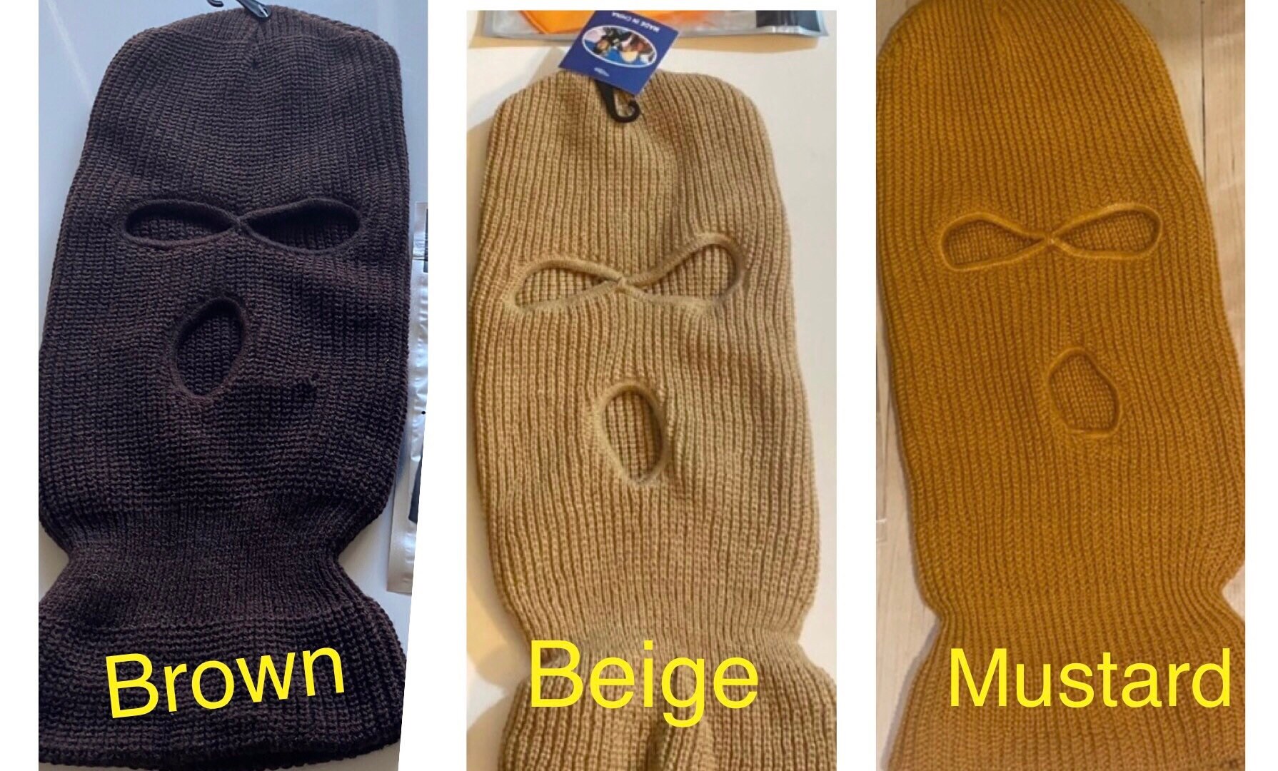 3 Hole Ski Mask/ Balaclava/ Ski Mask/ Red Ski Mask/ Lime Green Etsy UK