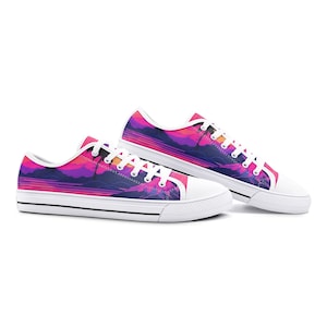 MiamiWave - Unisex Low Top Canvas Schuhe - Canvas Sneakers - Vans - converse