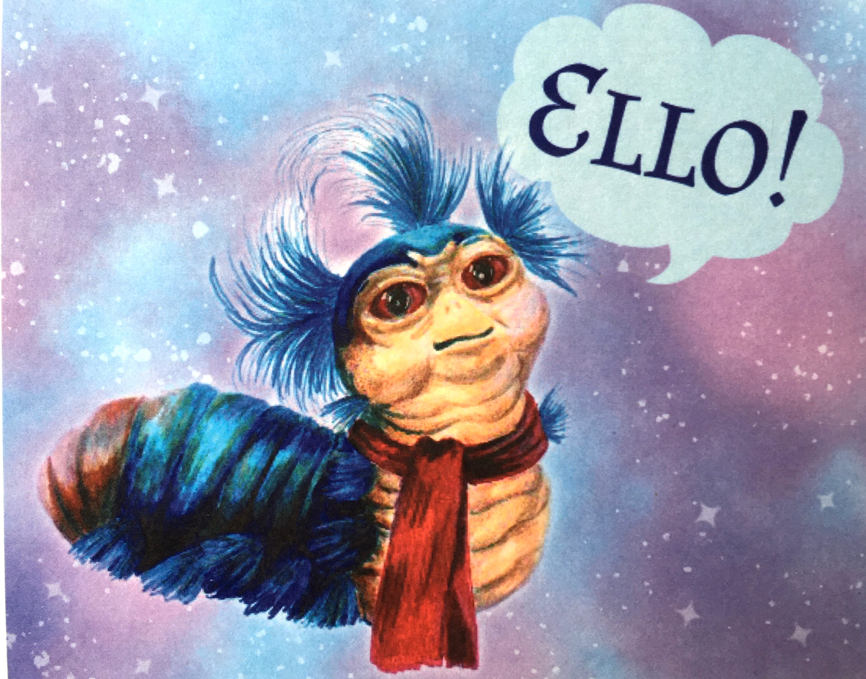 William the Worm Labyrinth Art Print Etsy