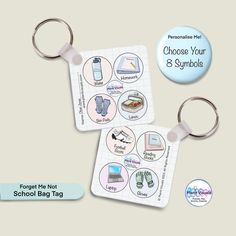 Timetable Keychain - Etsy