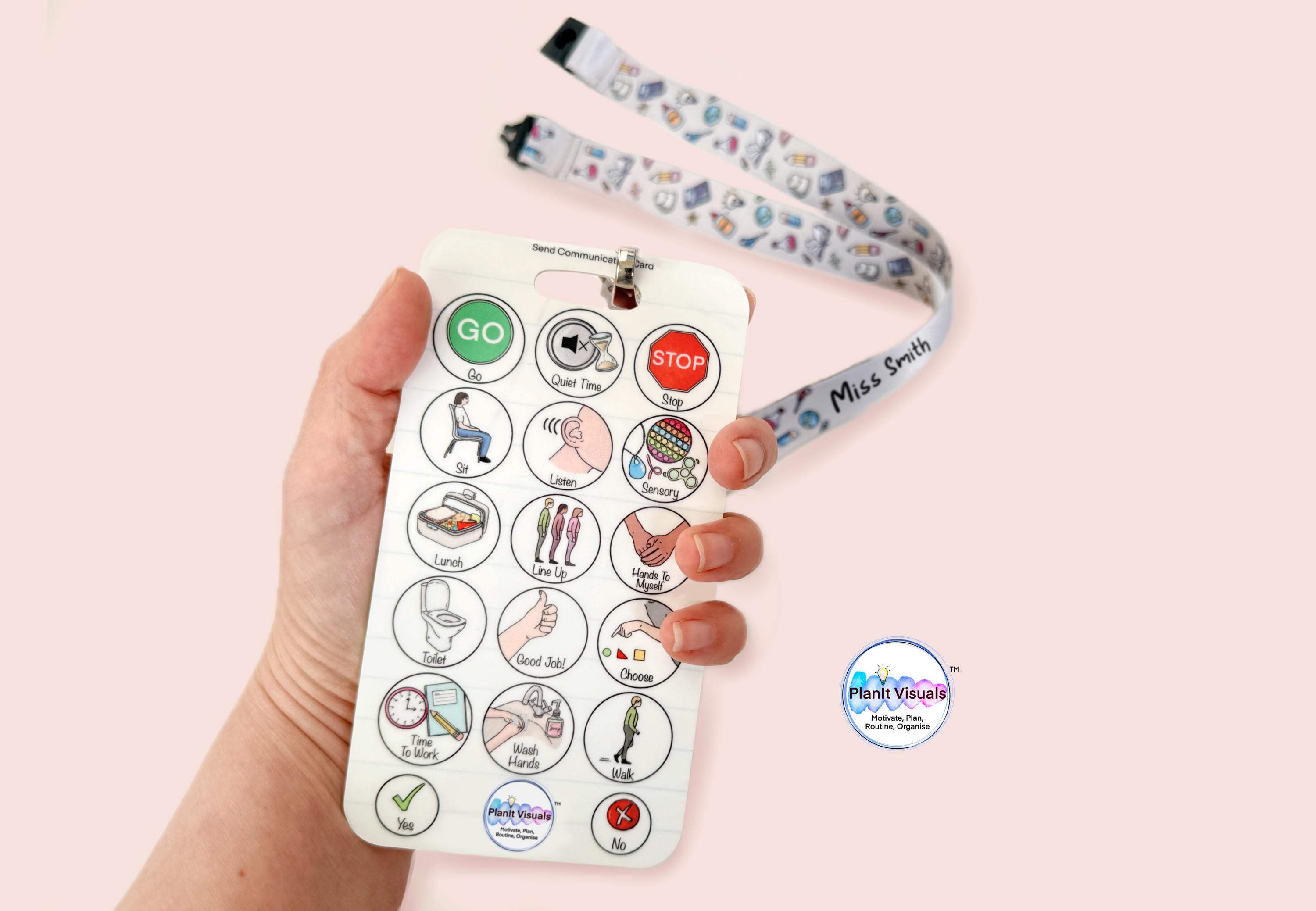 SEND Teacher Communication Card - AAC Core Board - Primary School ...