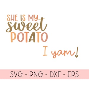 Ella es mi batata, ¡yo ñame!, mamá y mini, mamá y yo, pequeño pavo, mamá y yo svg, batata, mamá e hija