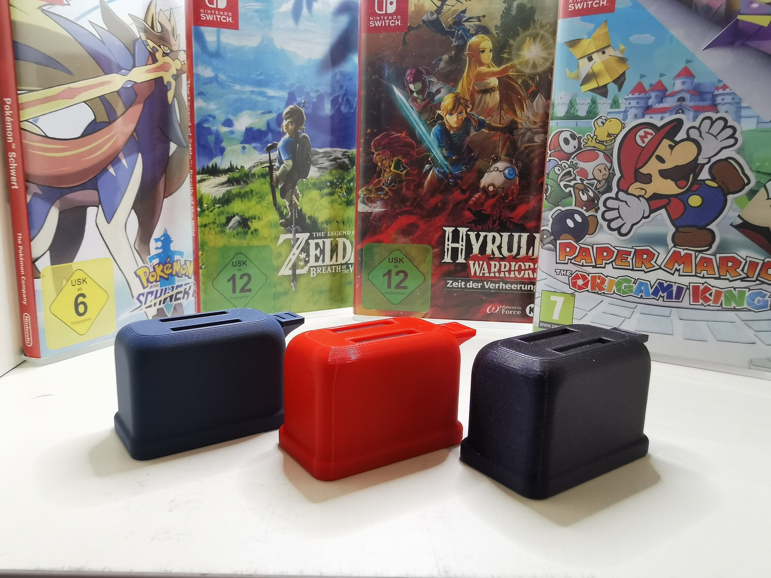 Toaster for Nintendo Switch Games / Storage / Gadget / Gift / Etsy