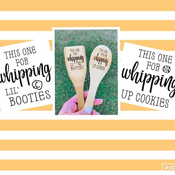 Wooden Spoon Digital File, Funny Wooden Spoon Svg Png, This One for Cookies, This One for Booties, Wooden Spoon Humor Digital File